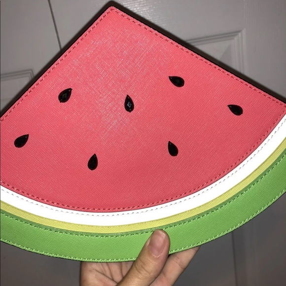 KATE SPADE WATERMELON CLUTCH BAG - Picture 1 of 8